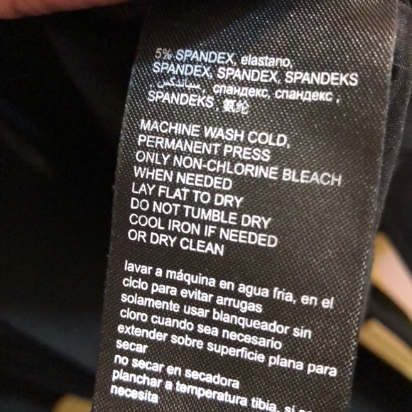 Bebe Black Trench Dress Small Petite - Picture 8 of 14